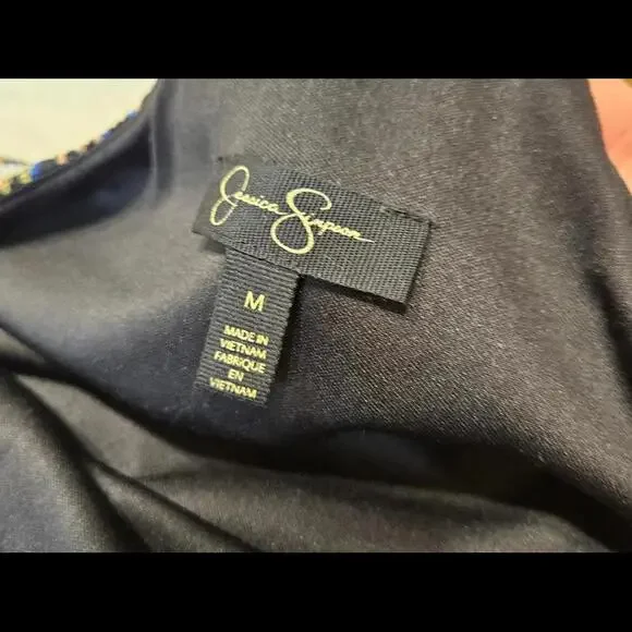 Jessica Simpson Stylish Multi-Striped Summer Dress - Picture 5 of 7